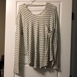 Free People Drape Back Sweater